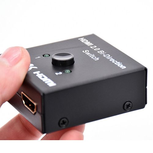 dm-hf34 4kx2k hdmi 2.0版 双向切换器二进一出1拖2 ab分配转换器